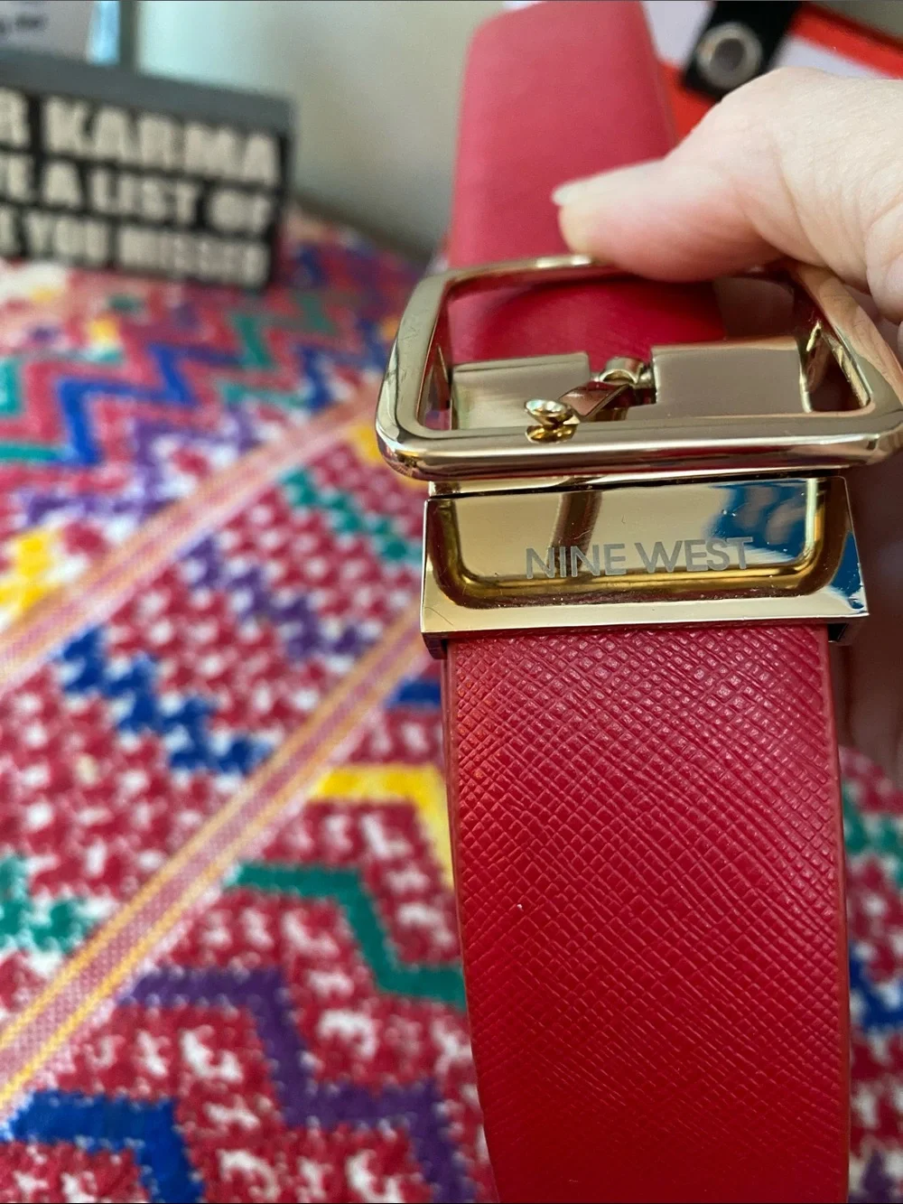 NINE WEST Reversible Belt